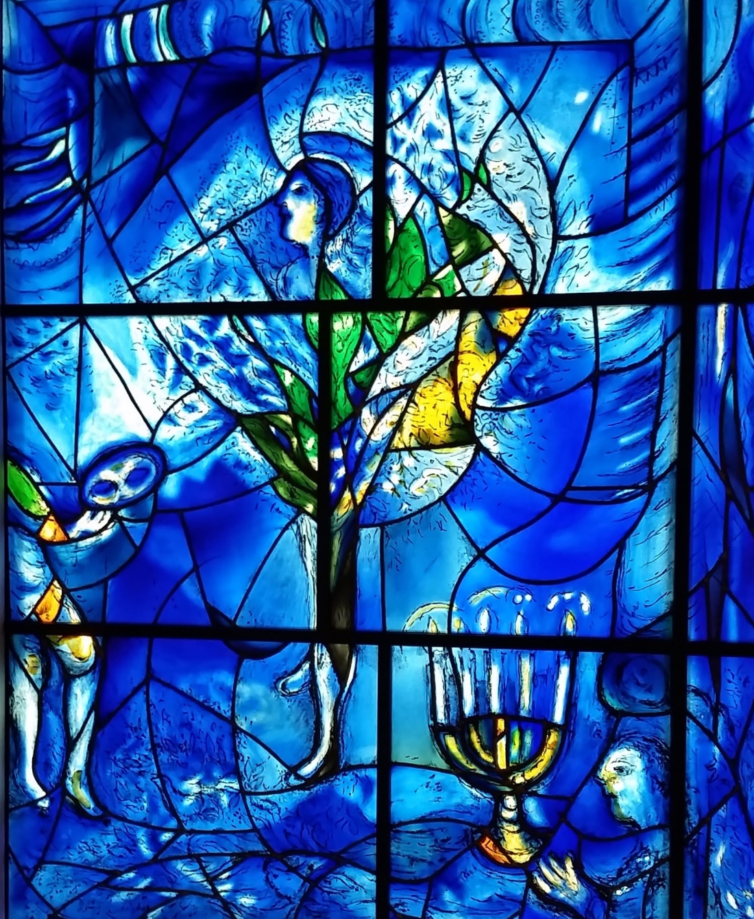 Visiting the Chagall Windows, The Art Institute of Chicago. Shot with a Samsung Galaxy S5