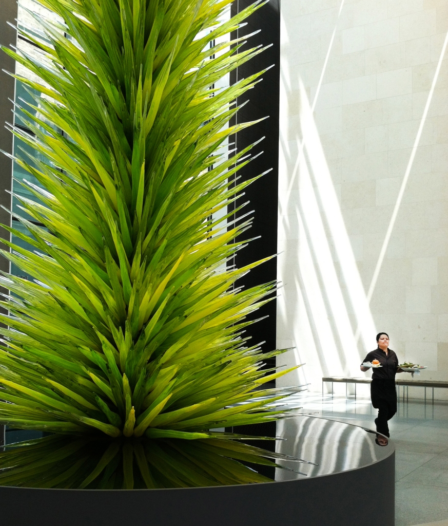 Between the Chihuly and Lunch. Shot with a Canon 40D. The MFA Museum, Boston